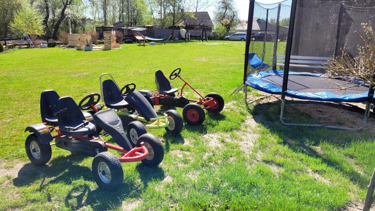 Vip Village Las Woda Rower - Podgrzewany Basen, Balia, Sauna Miedzierza 外观 照片