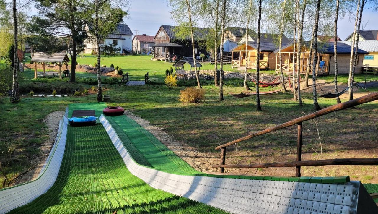 Vip Village Las Woda Rower - Podgrzewany Basen, Balia, Sauna Miedzierza 外观 照片