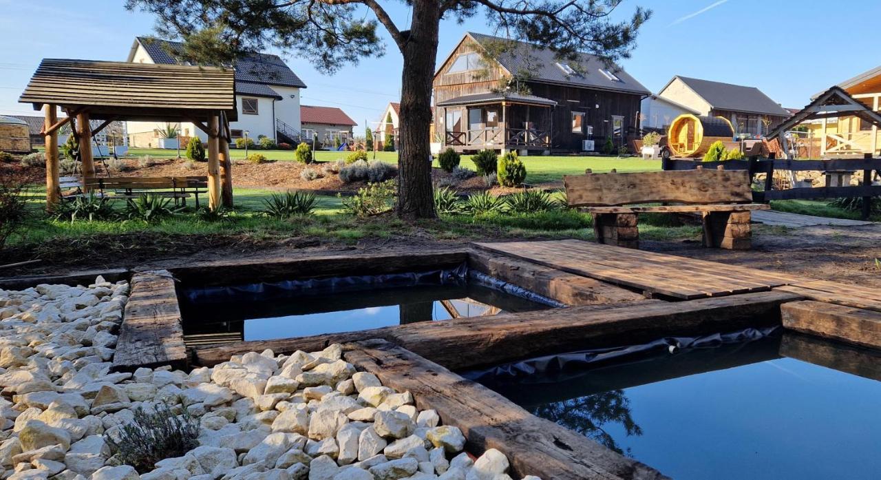 Vip Village Las Woda Rower - Podgrzewany Basen, Balia, Sauna Miedzierza 外观 照片