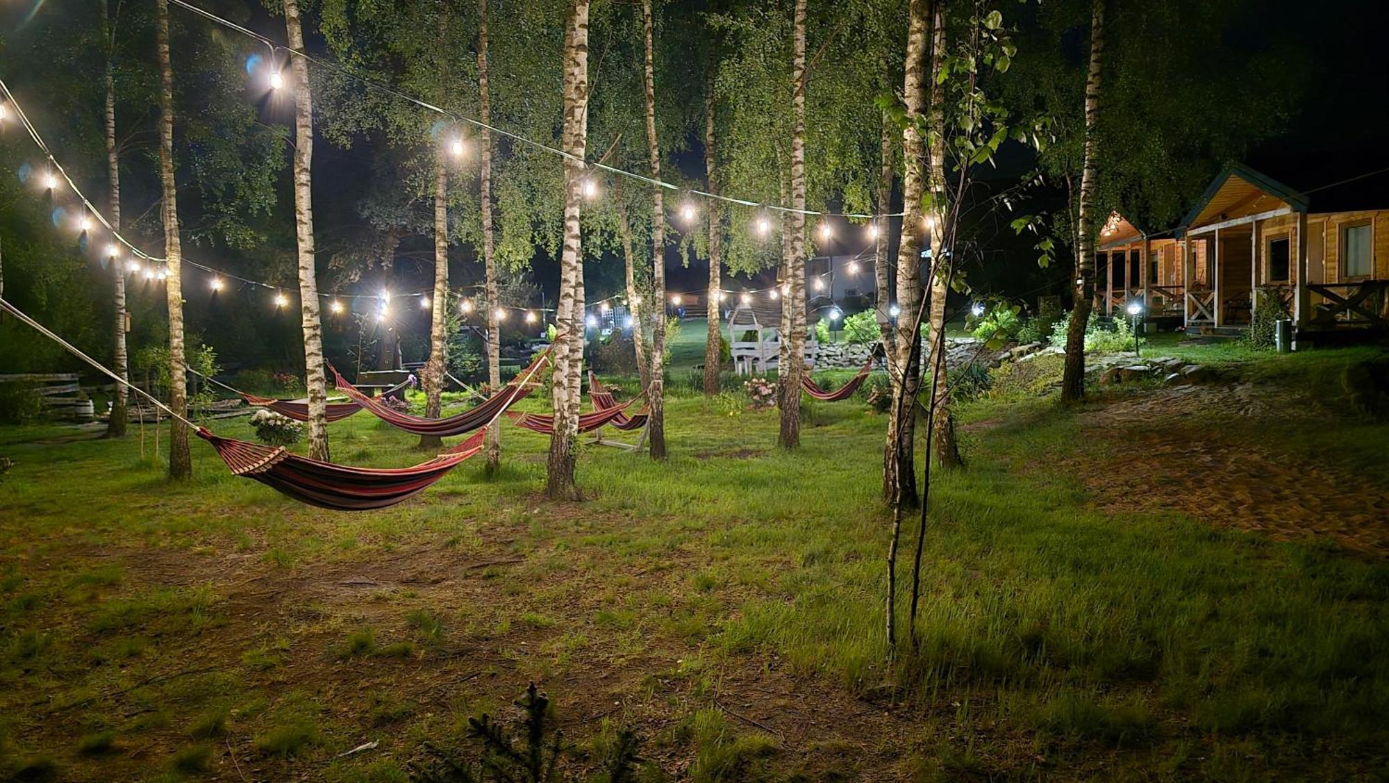 Vip Village Las Woda Rower - Podgrzewany Basen, Balia, Sauna Miedzierza 外观 照片