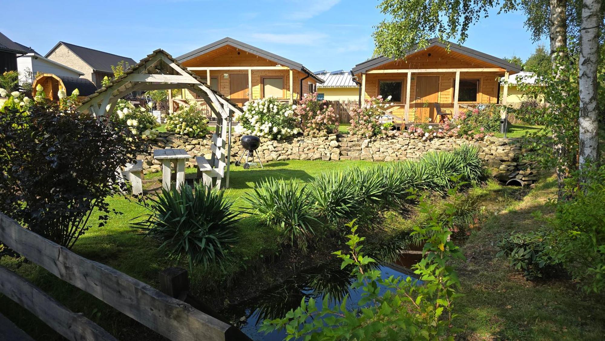 Vip Village Las Woda Rower - Podgrzewany Basen, Balia, Sauna Miedzierza 外观 照片