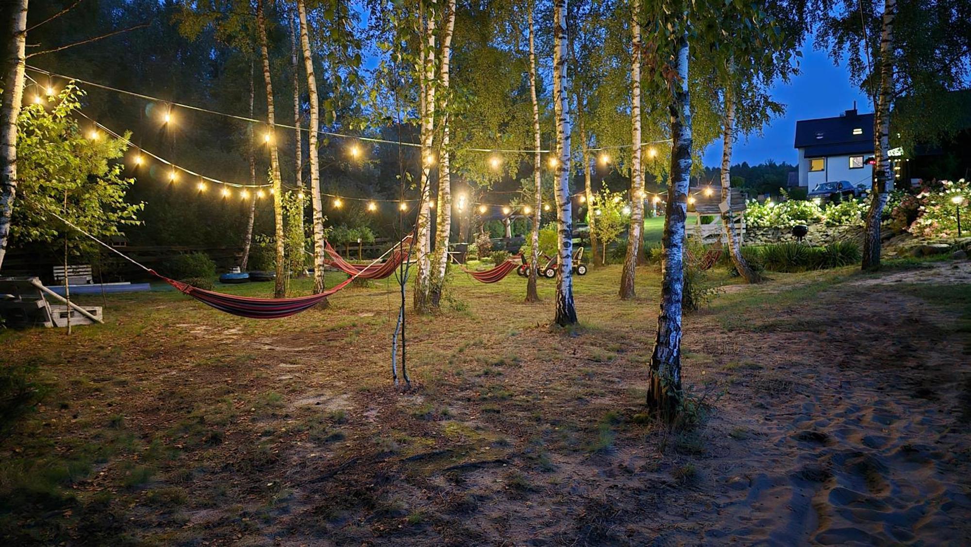 Vip Village Las Woda Rower - Podgrzewany Basen, Balia, Sauna Miedzierza 外观 照片