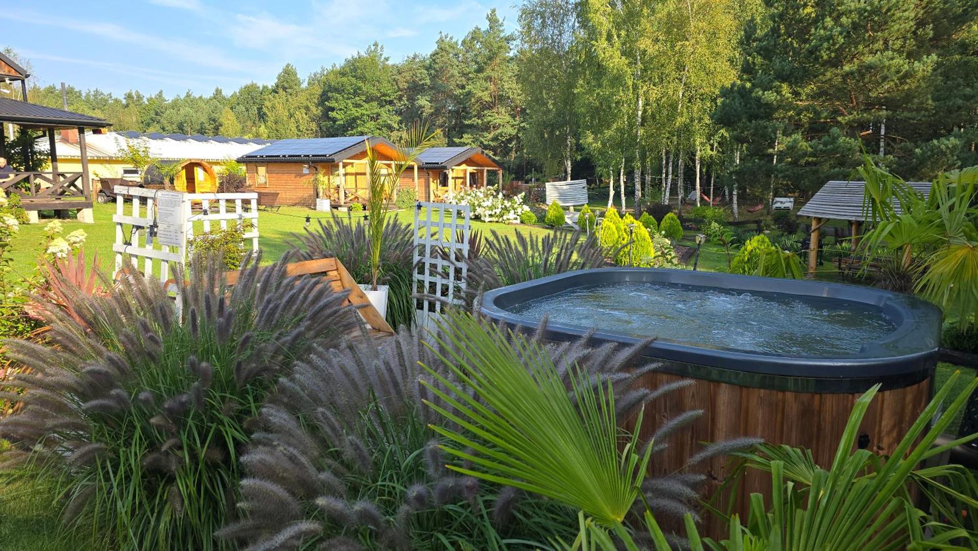 Vip Village Las Woda Rower - Podgrzewany Basen, Balia, Sauna Miedzierza 外观 照片