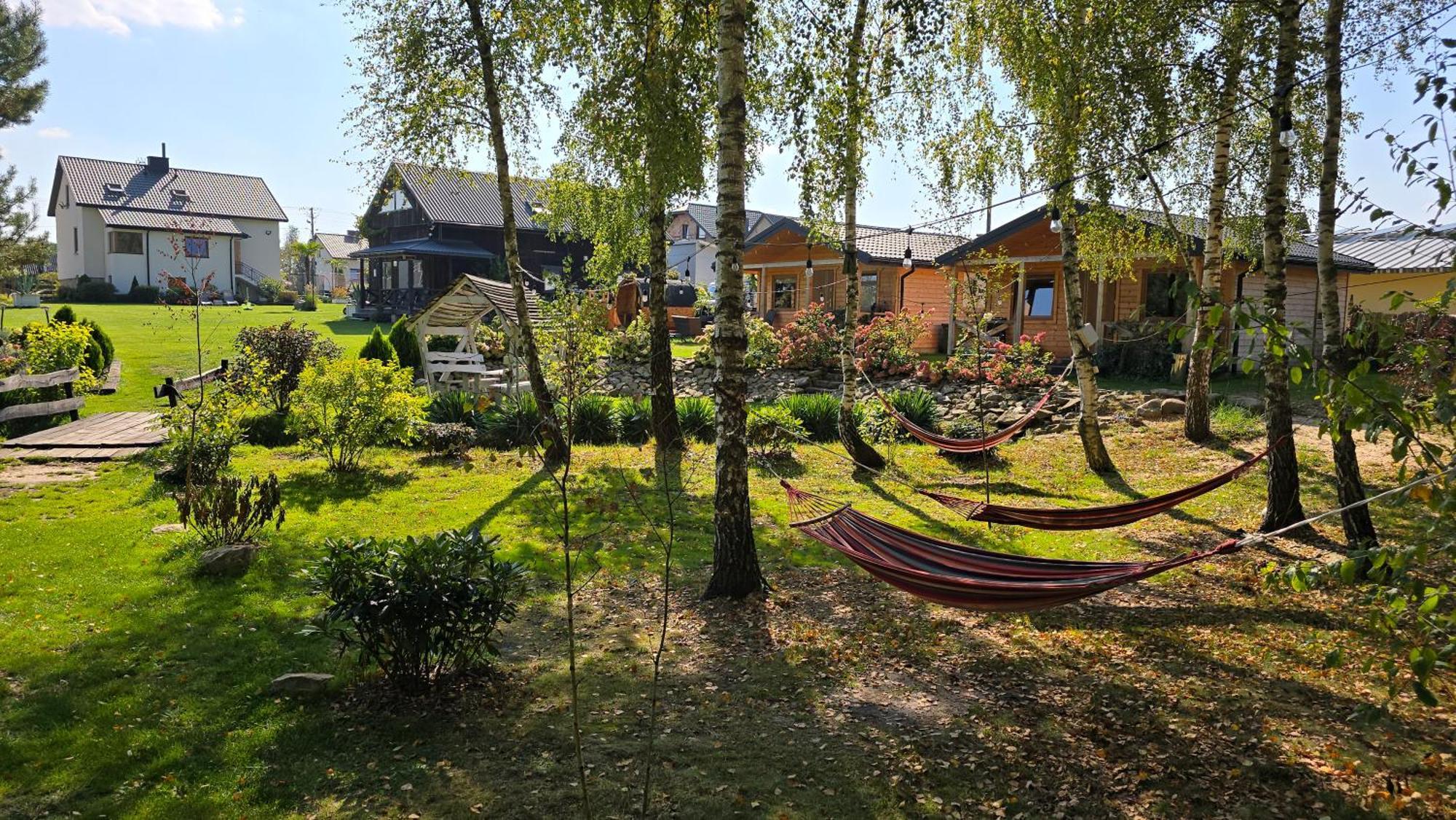 Vip Village Las Woda Rower - Podgrzewany Basen, Balia, Sauna Miedzierza 外观 照片