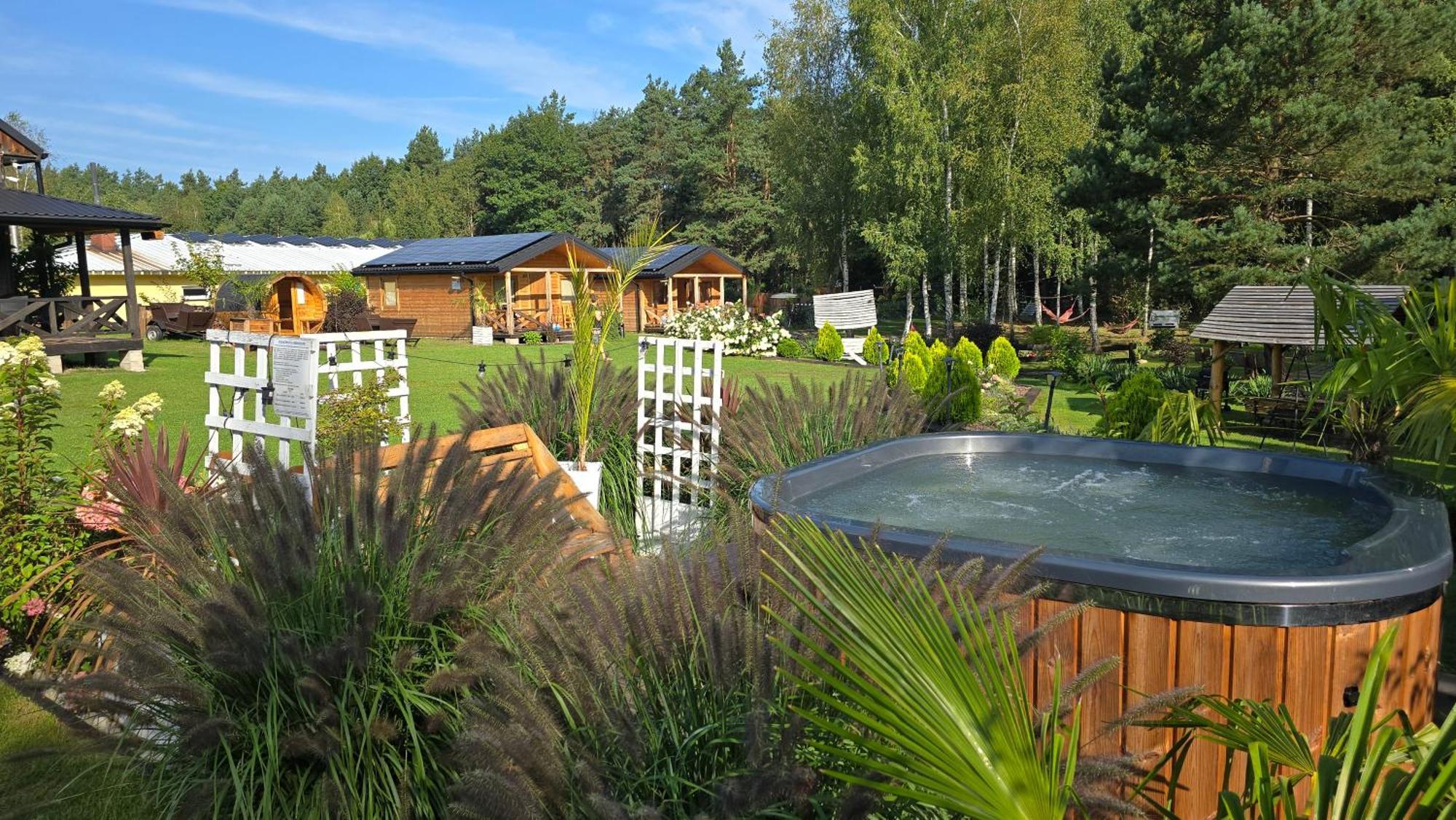 Vip Village Las Woda Rower - Podgrzewany Basen, Balia, Sauna Miedzierza 外观 照片
